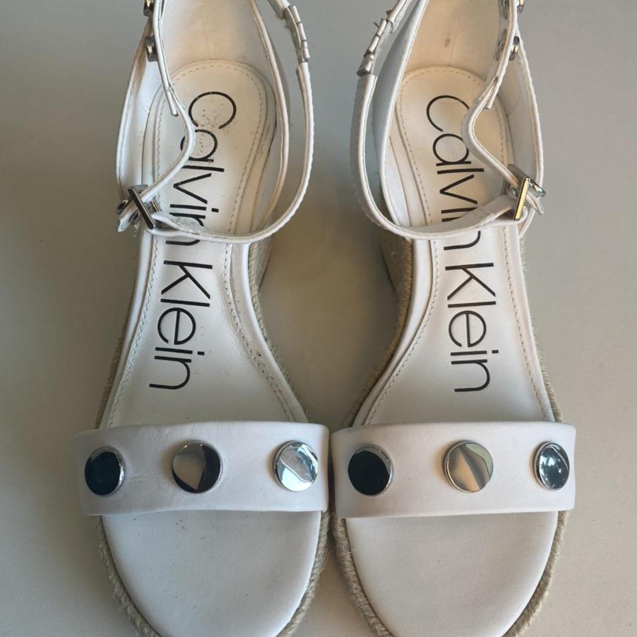 calvin klein wedges
