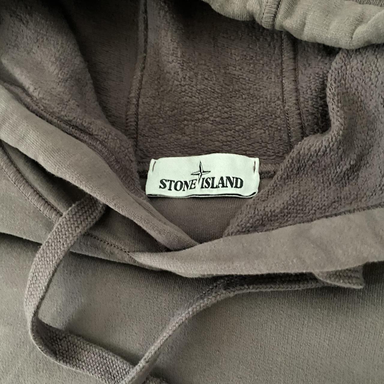 Stone Island Men's Purple Hoodie | Depop