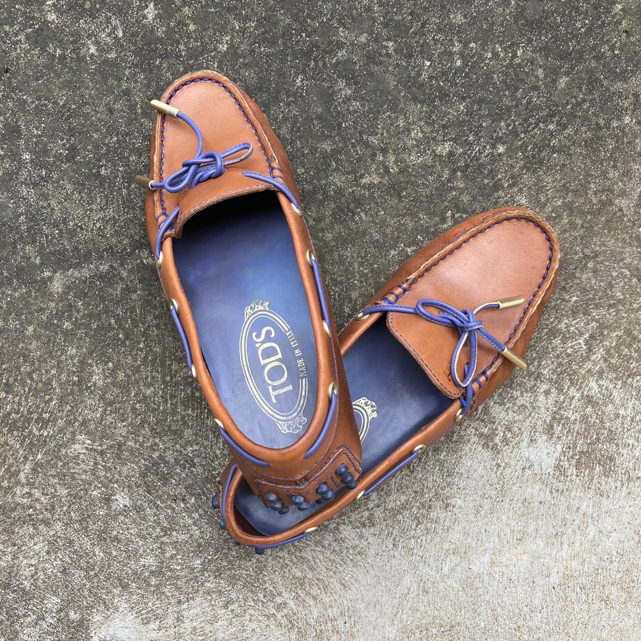 tods backless loafers