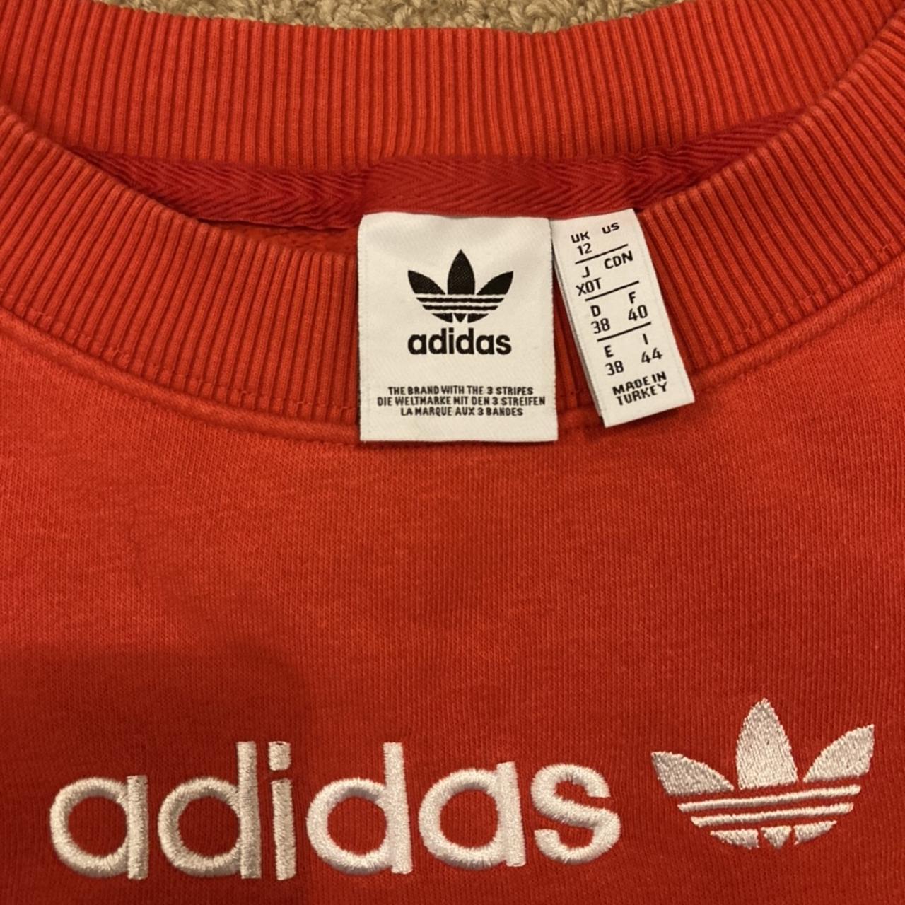 adidas coeeze red hoodie