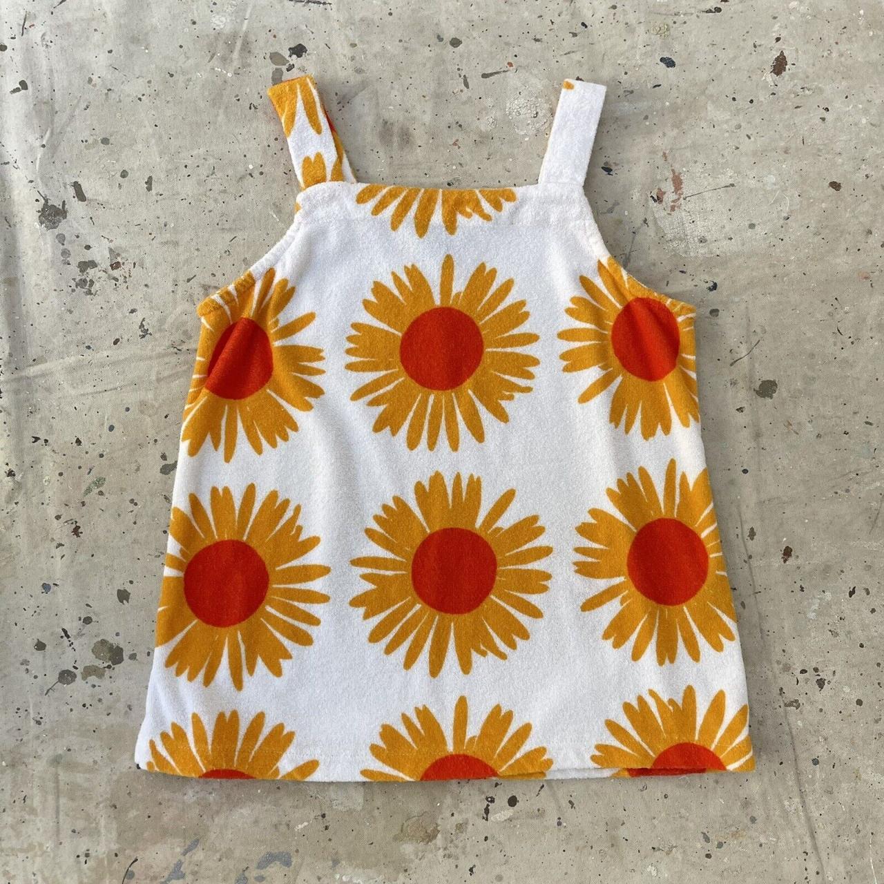 Marimekko Yellow and Orange Dress | Depop