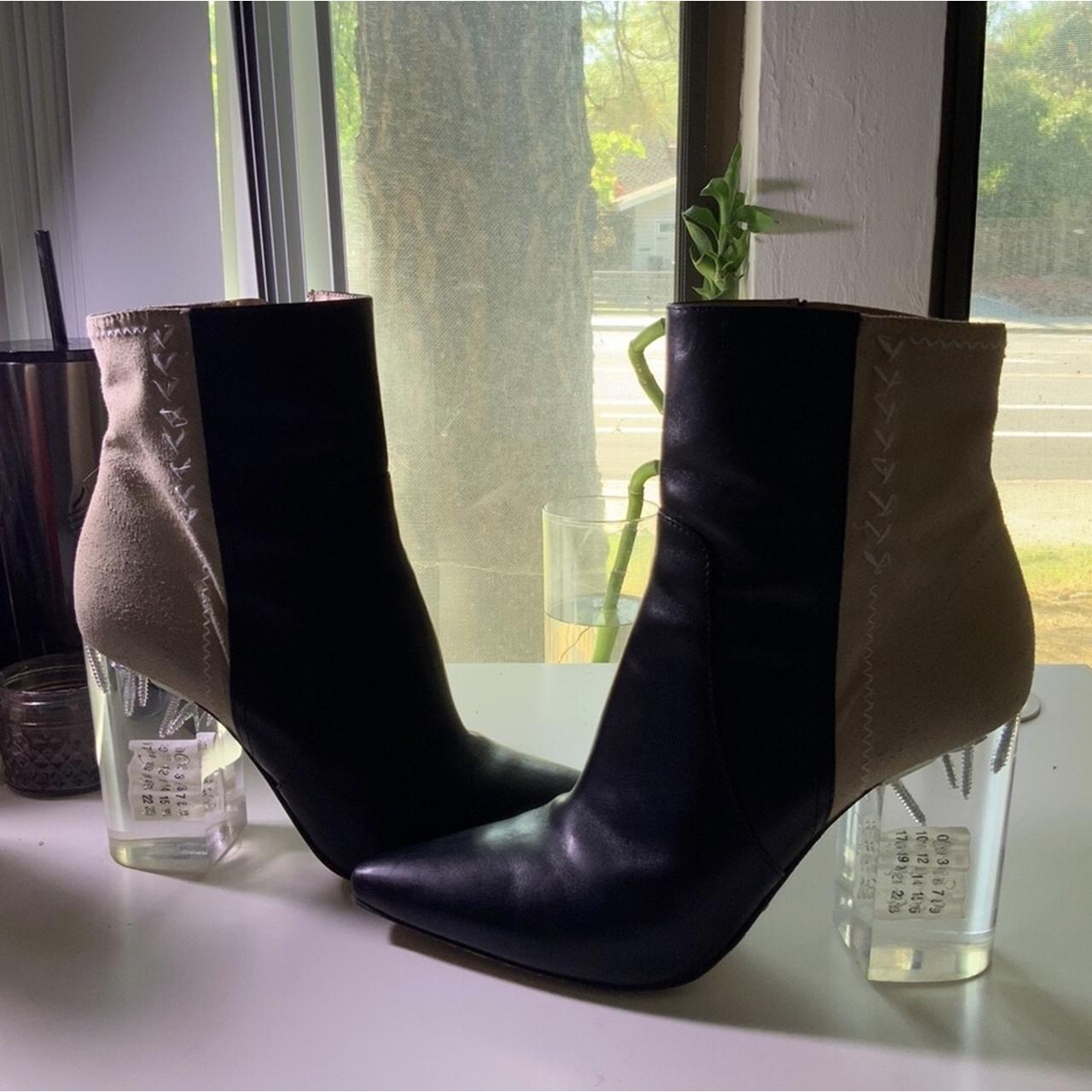 Maison Martin Margiela Acrylic Heel with Leather