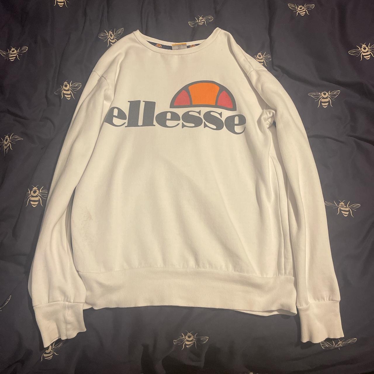 ellesse jumper womans size 10, could fit mens... - Depop