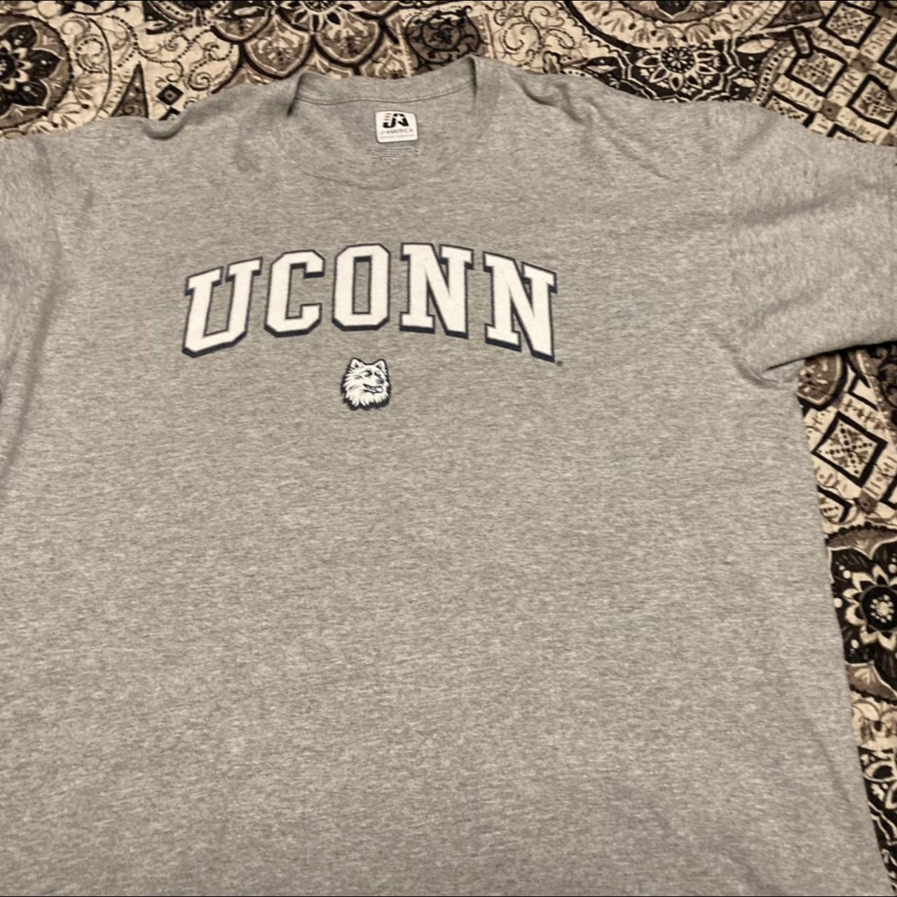 Vintage Logo UConn Shirt Shirt in excellent... - Depop