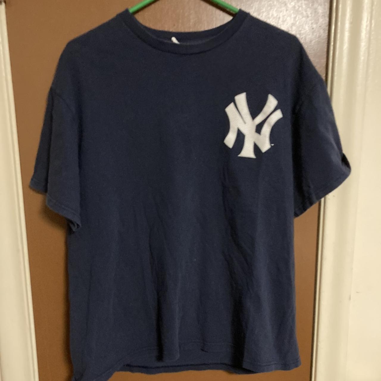 Masahiro Tanaka New York Yankees Majestic Official Name and Number T-Shirt  - Navy