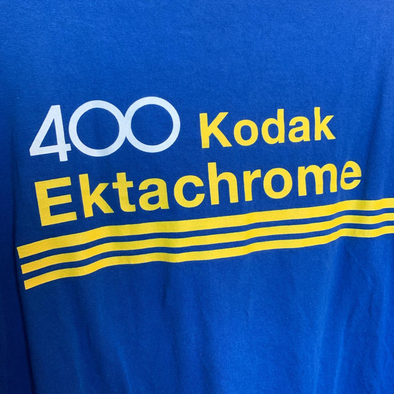 Kodak Men's Yellow and Blue T-shirt (3)