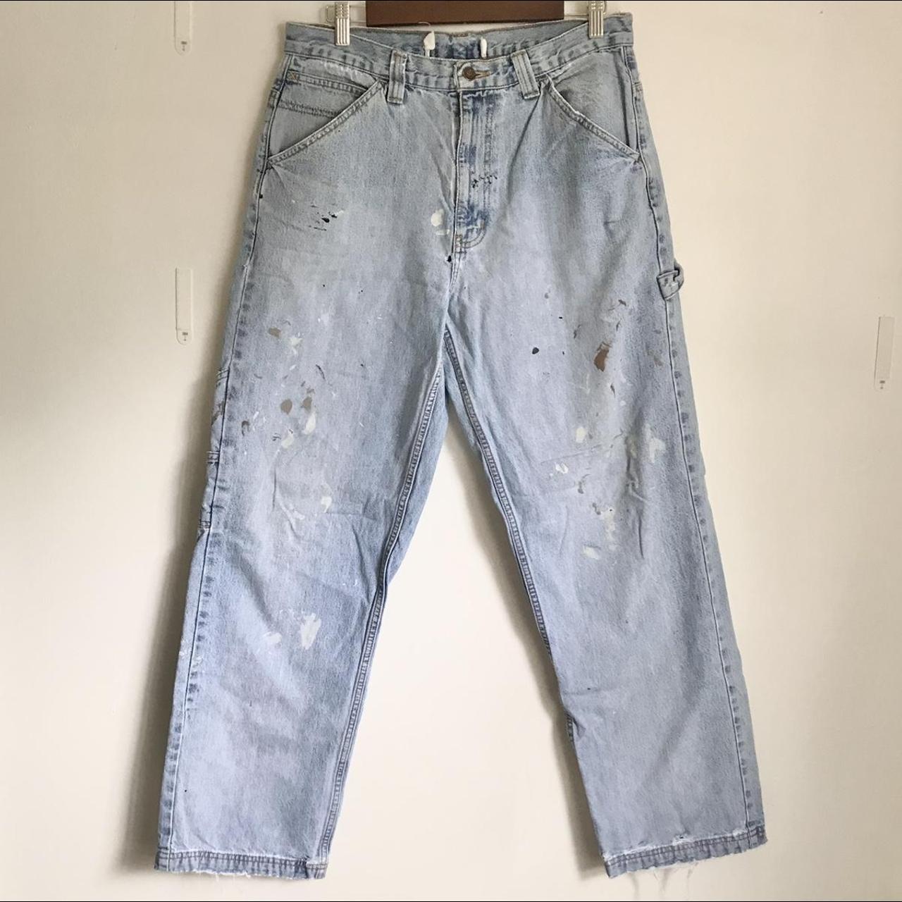 L.e.i. Distressed Denim Cargo Jeans , -size