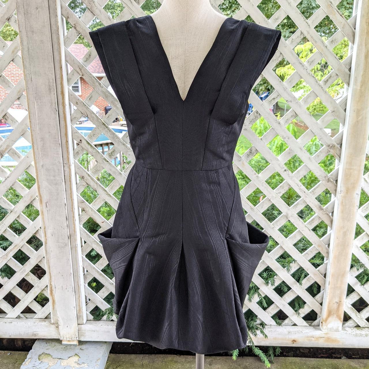 BCBGMaxazria Amerie cocktail dress w pockets Black Depop