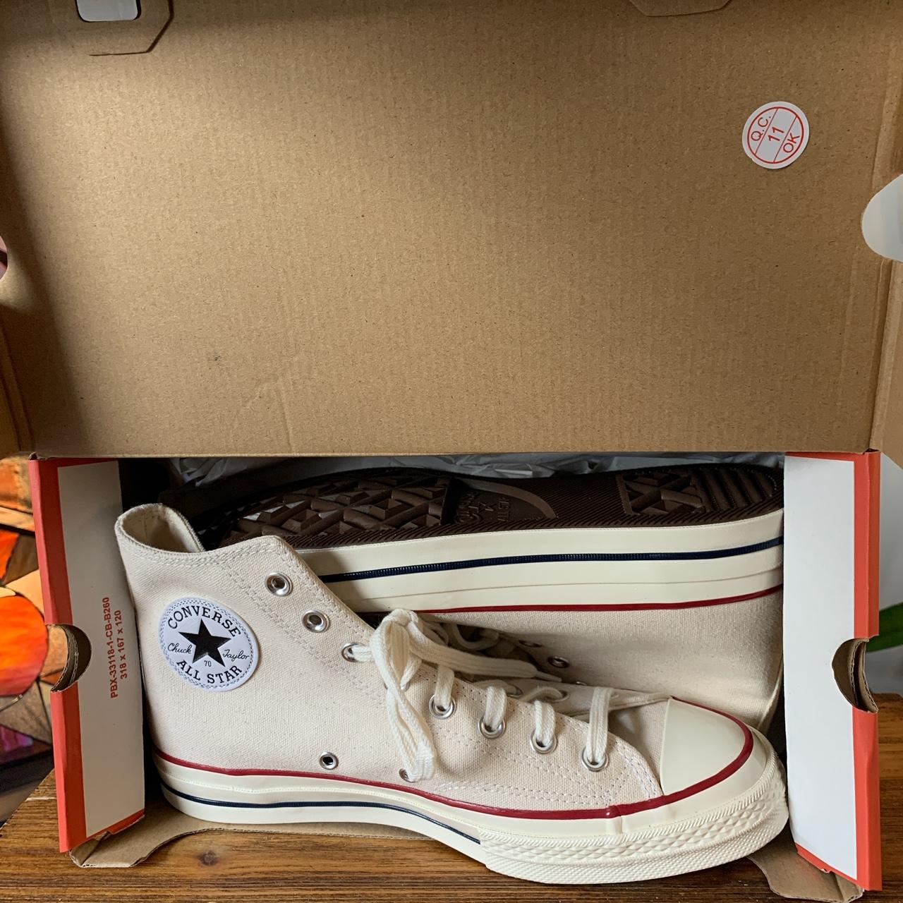 New cream chuck 70s original box included Men’s... - Depop