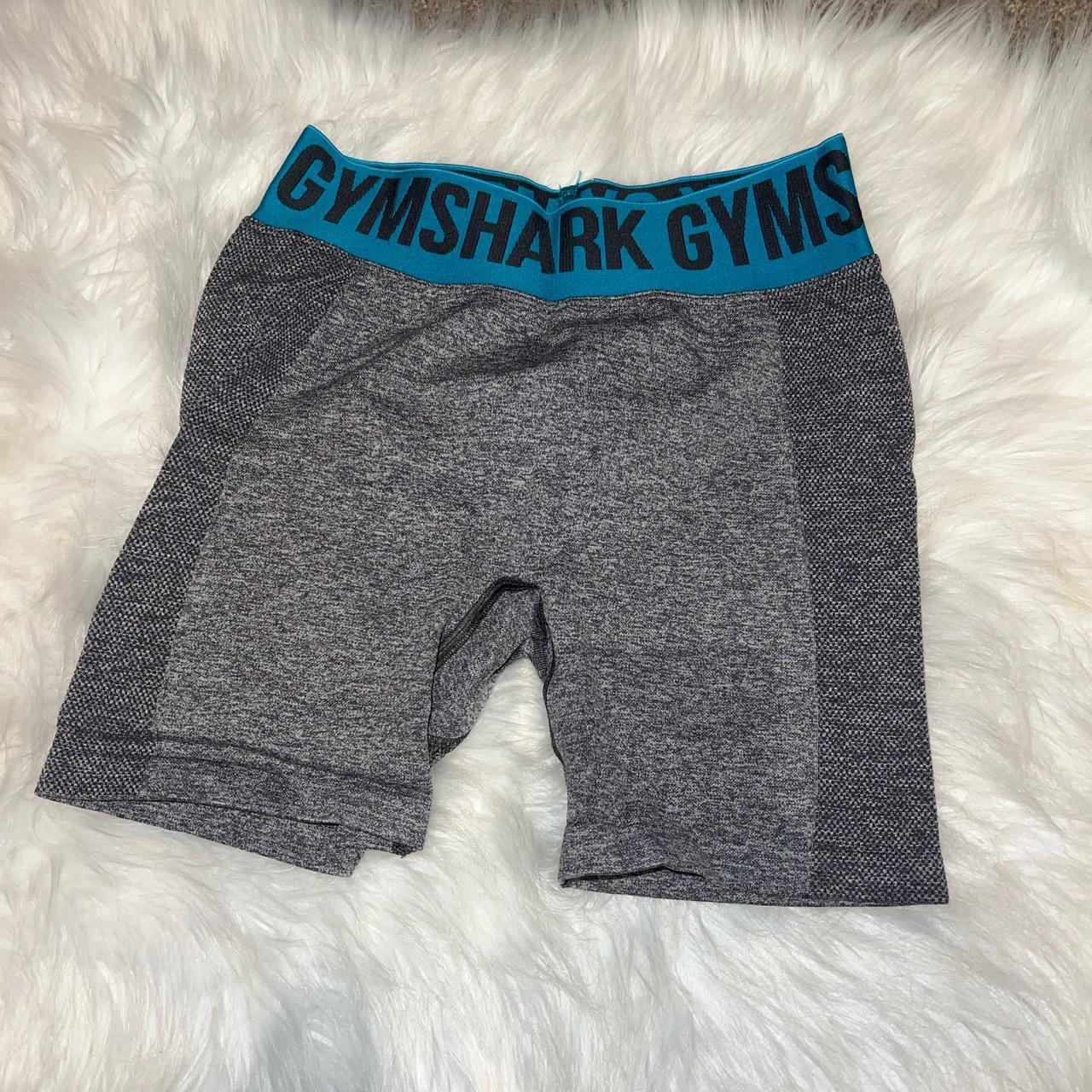 Gymshark flex shorts in grey. size XS excellent... Depop