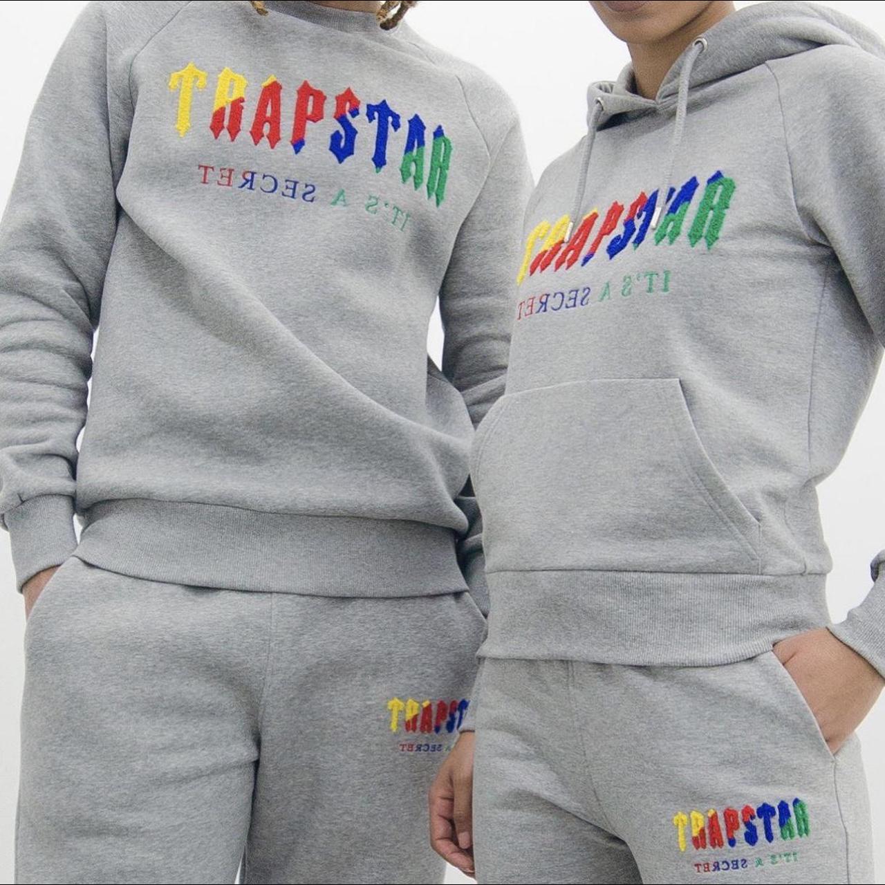 trapstar grey jumper