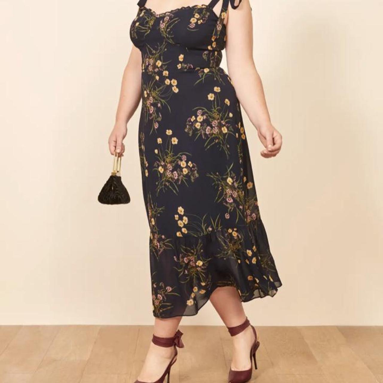 Reformation Nikita dress in Mademoiselle Depop