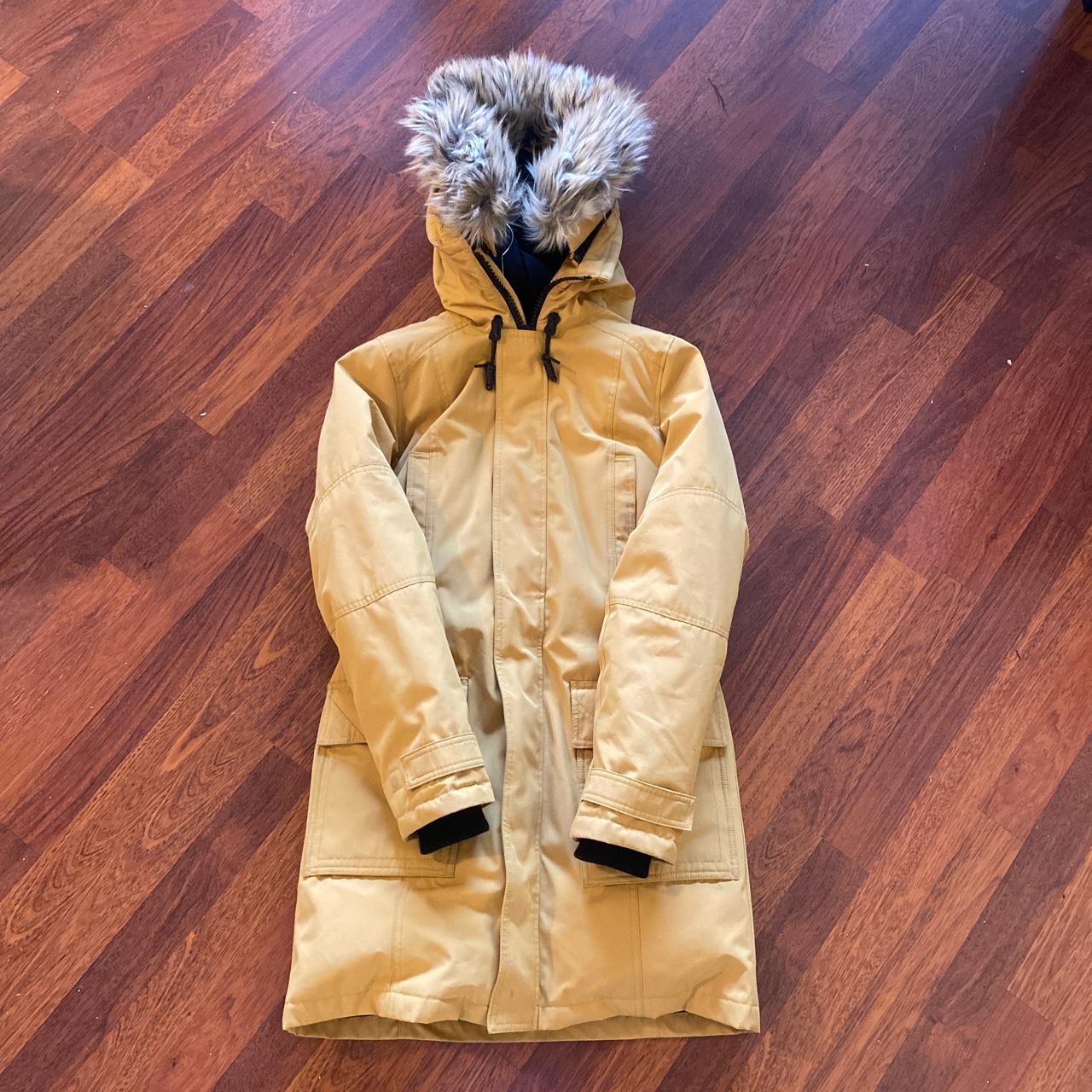 Aritzia TNA Climate Lab Puffer (Removable fur... - Depop