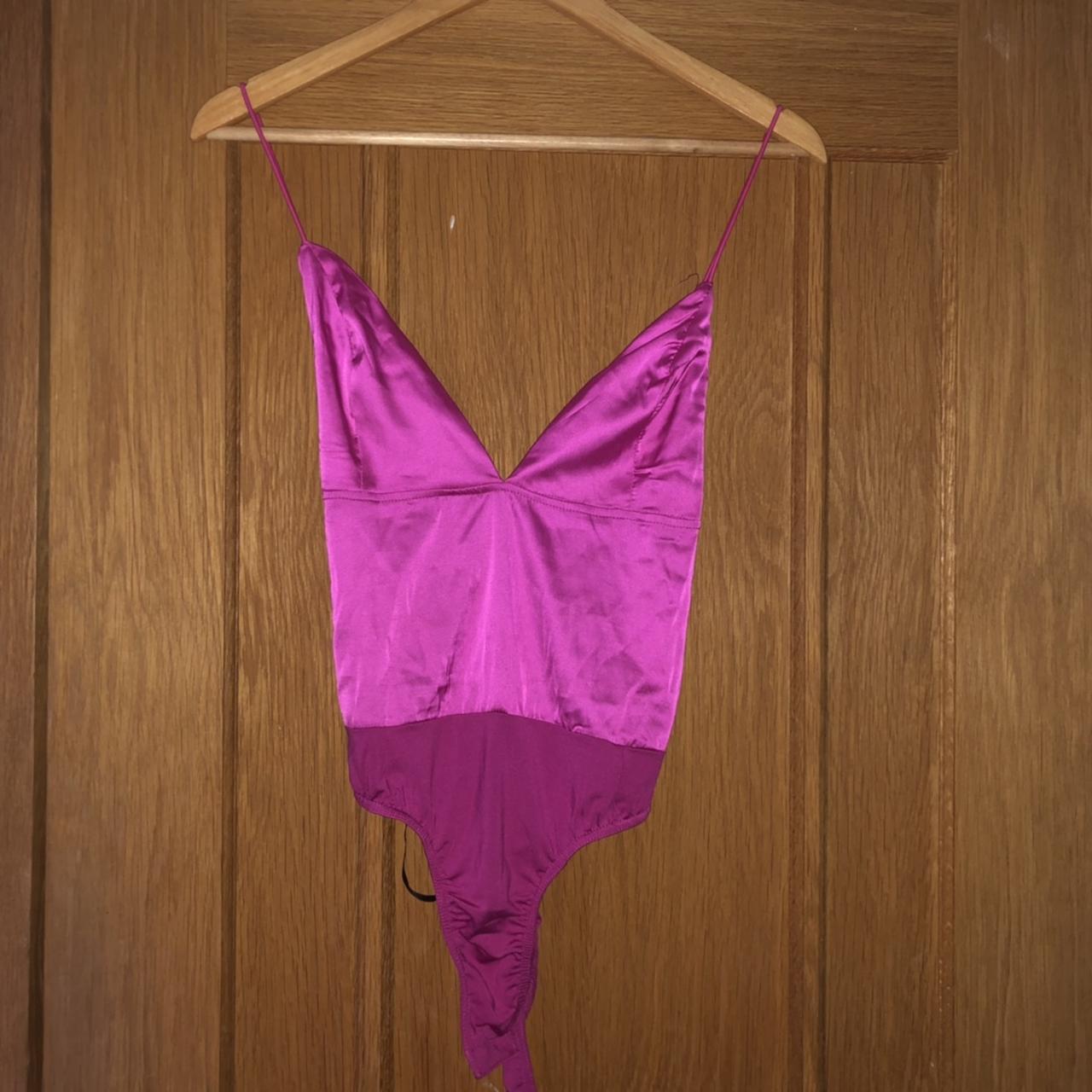 MISSGUIDED thong satin bodysuit super sexy and - Depop
