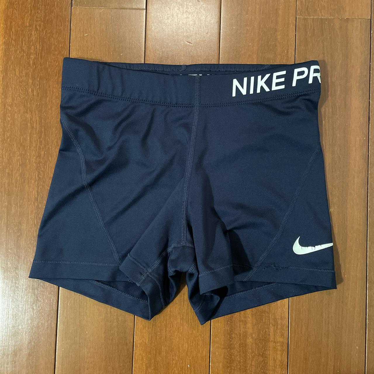 Nike navy blue on sale spandex