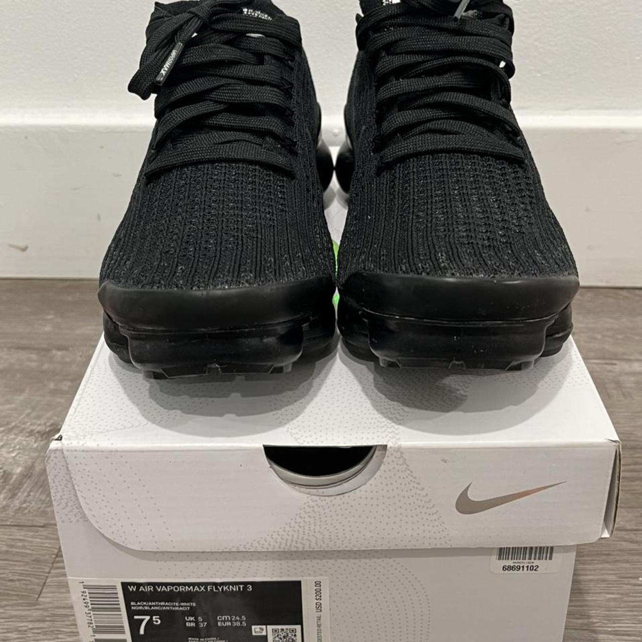 Nike women's air vapormax flyknit 3 black best sale