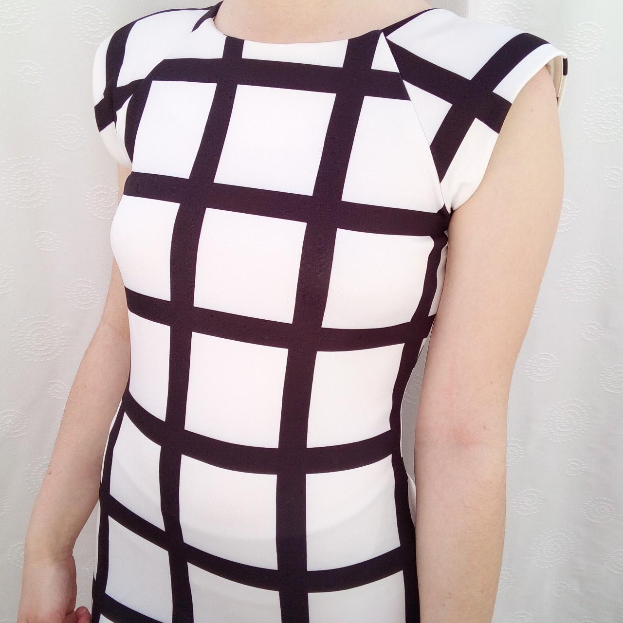 AX Paris Women's Black And White Dress | Depop