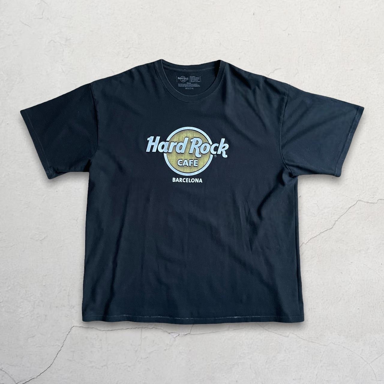 Vintage original ‘Hard Rock Cafe’ Barcelona... - Depop