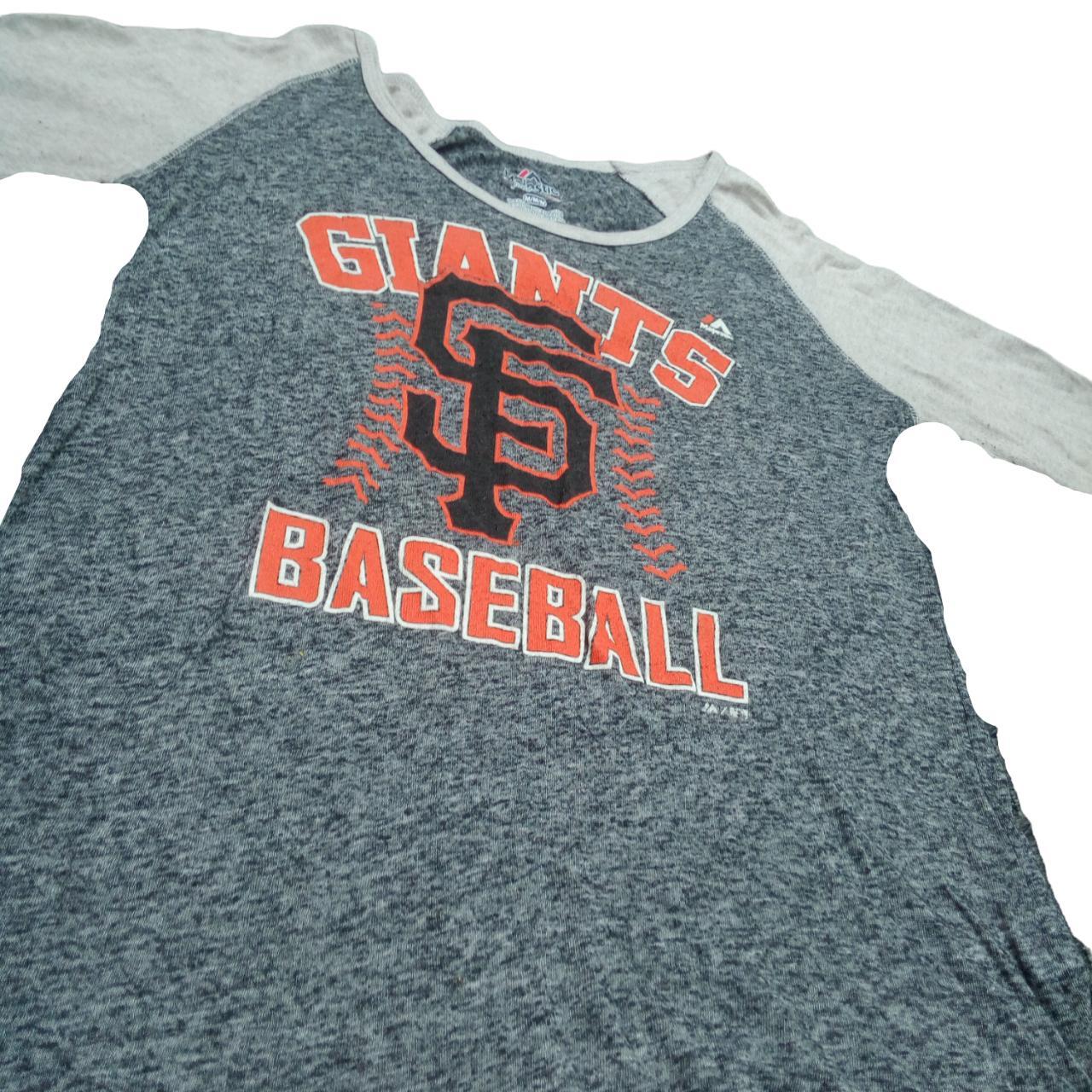 Majestic Athletic GIANT'S baseball top Vintage... Depop