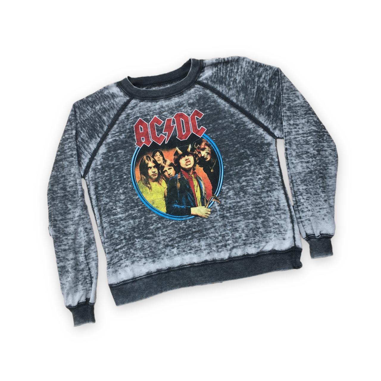 AC/DC Highway to hell Tour Sweatshirt Has been worn... - Depop
