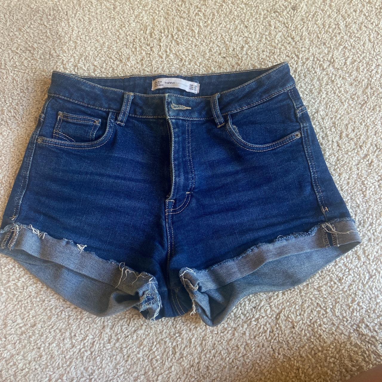 Zara shorts these shorts are sooo comfy and a summer... Depop