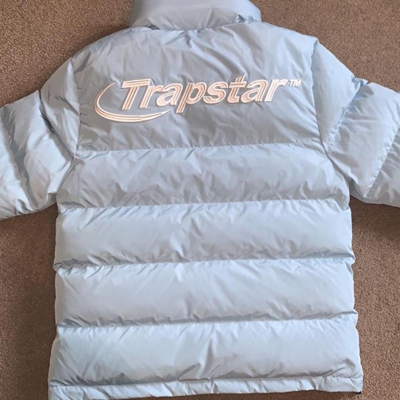 Trapstar Hyperdrive puffer jacket Ice blue 🧊... Depop