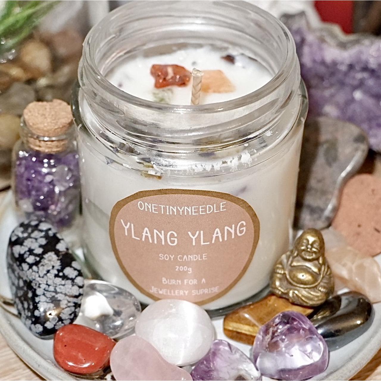 Ylang Ylang candle with a surprise 🔮 🌼ylang ylang... Depop