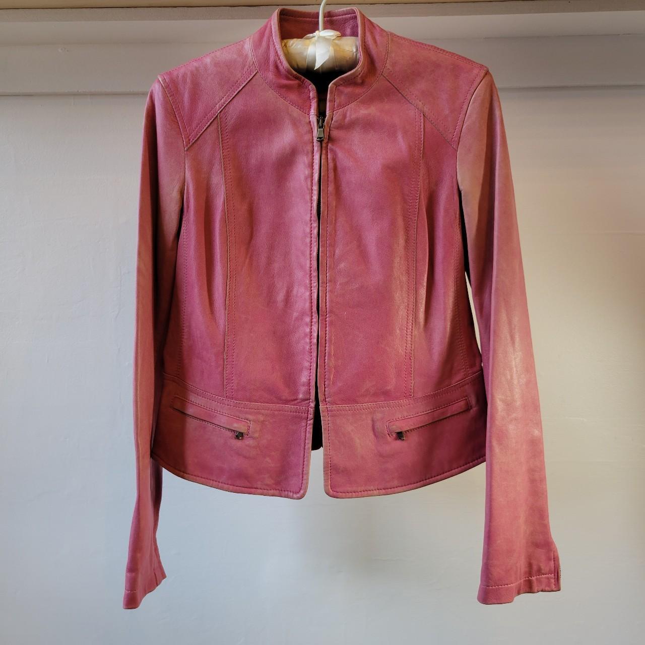 DKNY Women's Pink Jacket | Depop