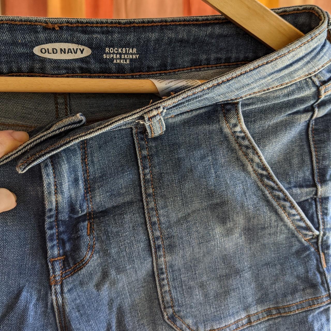 Rockstar Super Skinny Ankle jeans from Old Navy size