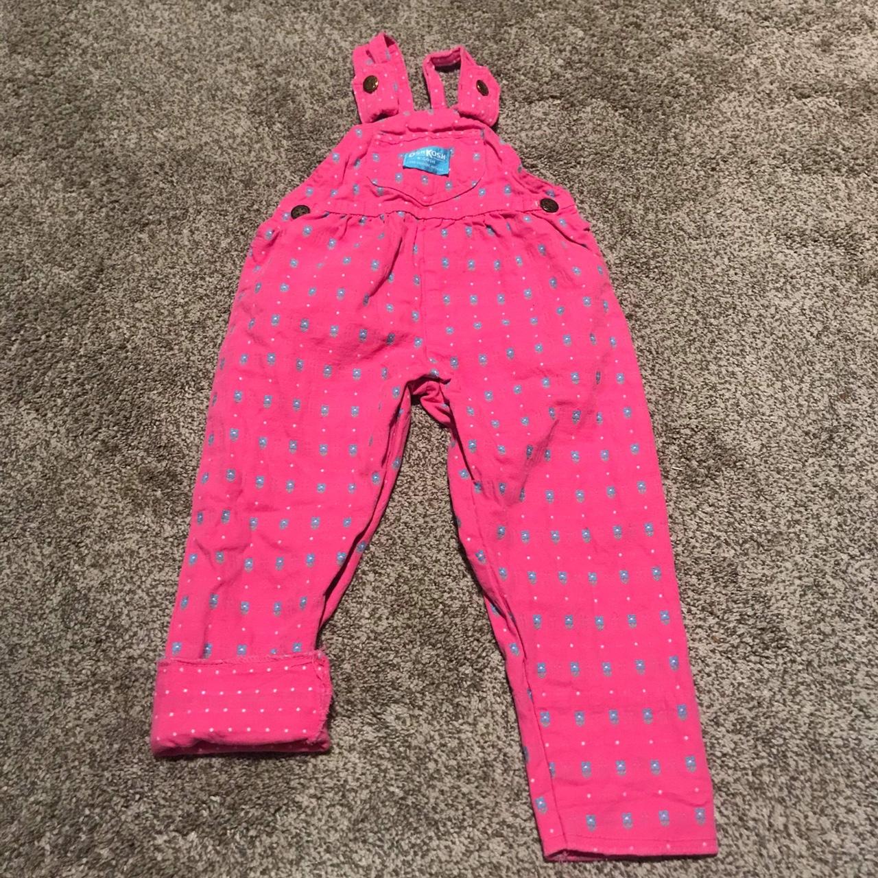 Oshkosh sale pink overalls