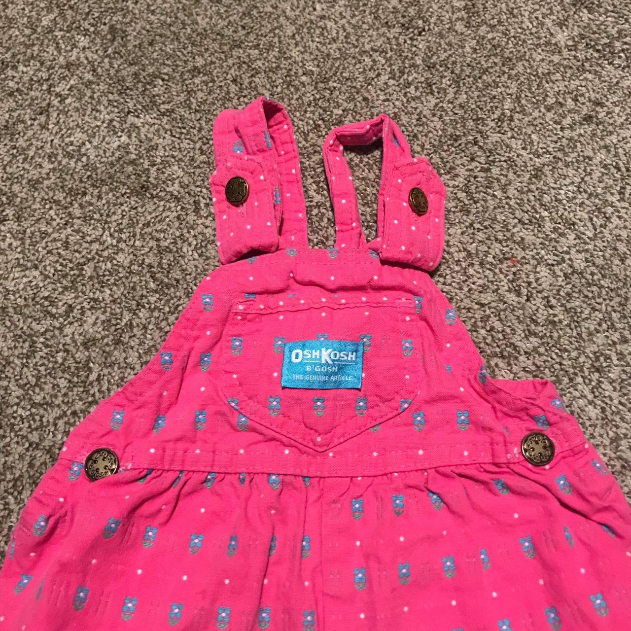 Oshkosh sale pink overalls