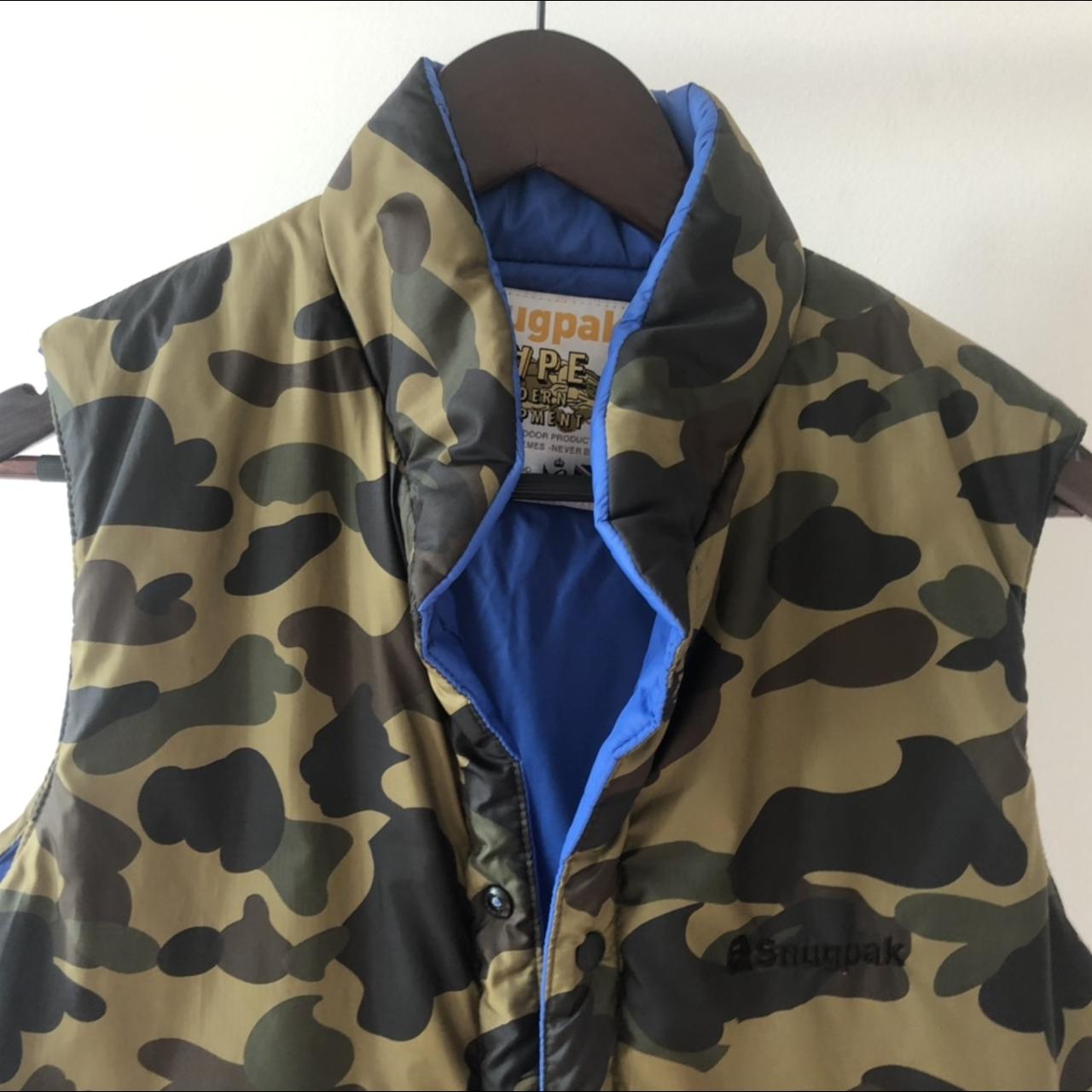 Bape sale camo vest