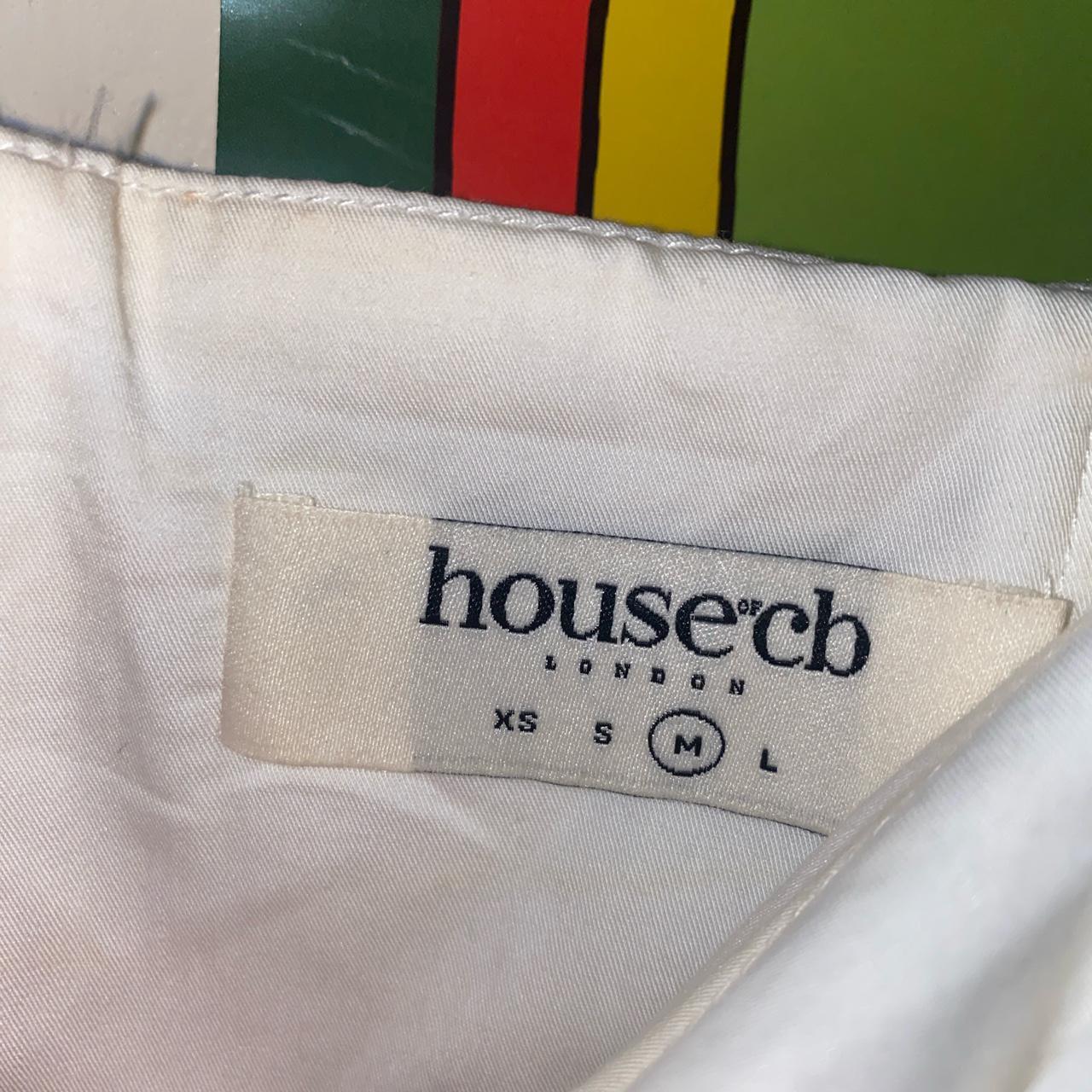 House of CB Elsie White Puff Sleeve Corset dress... Depop