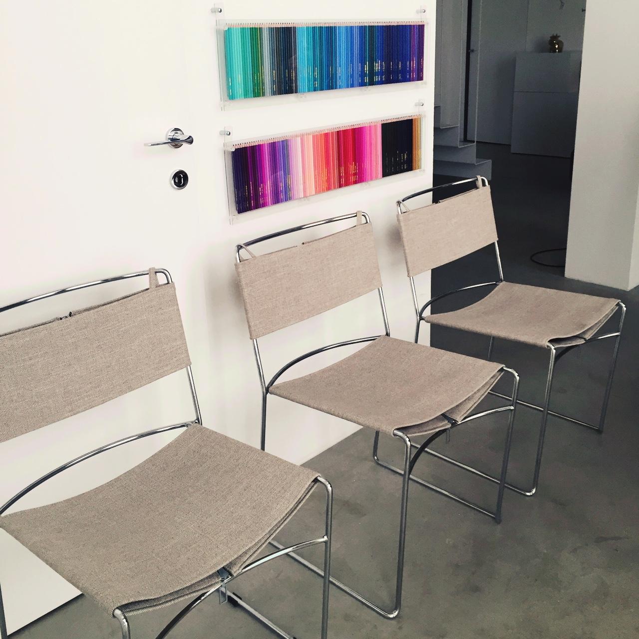 Dining Chairs Enzo Mari Delfina Delfina Stackable Chairs By Enzo