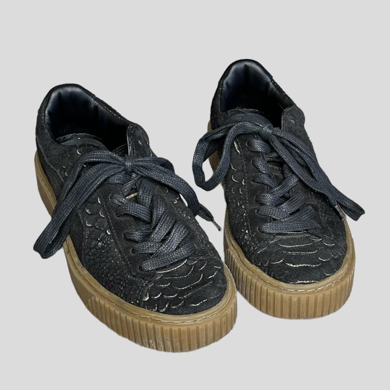puma platform snakeskin