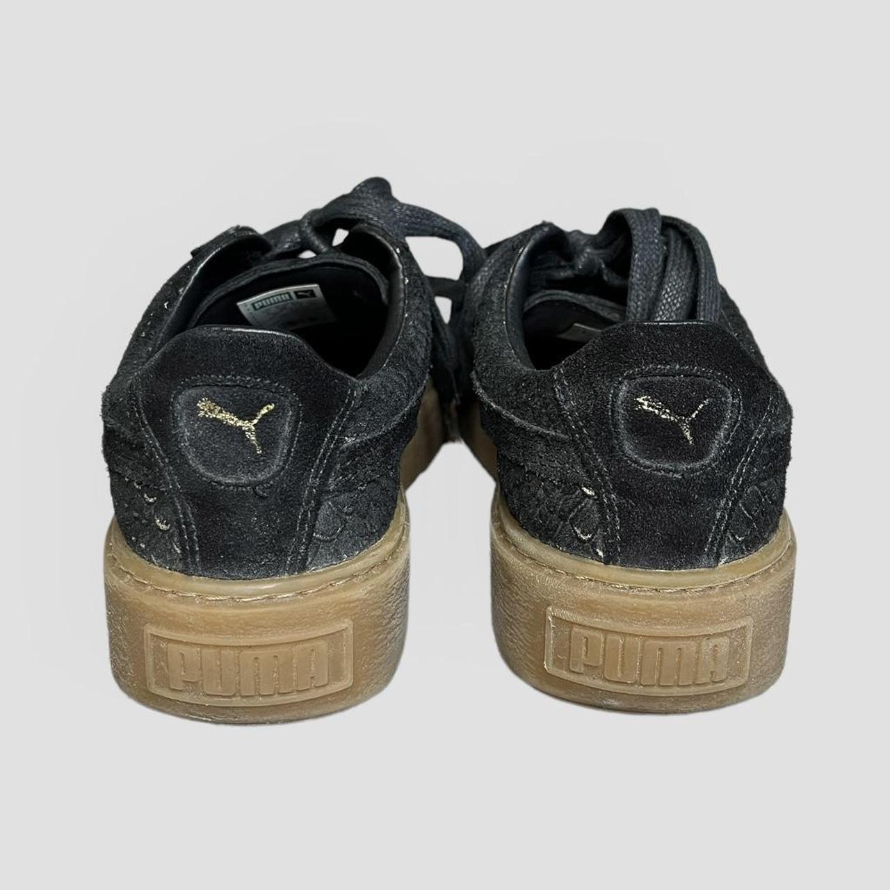 puma platform snakeskin