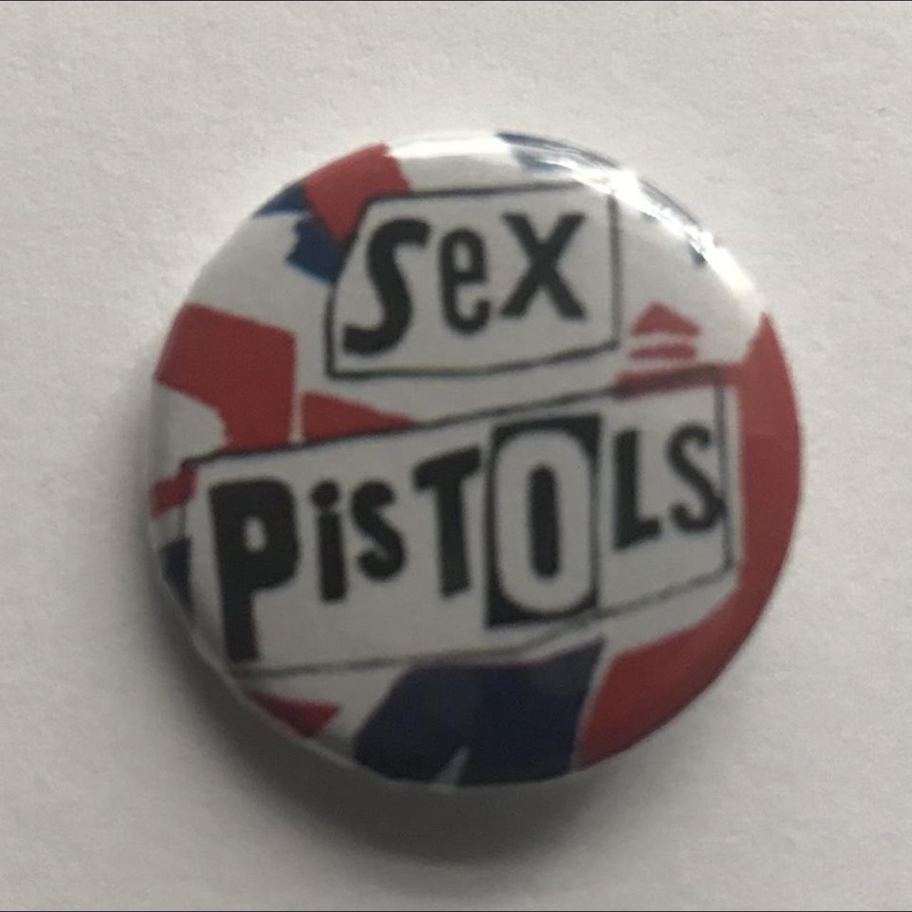 Sex Pistols Button Pin Badge 25mm 1 Inch Condition Depop