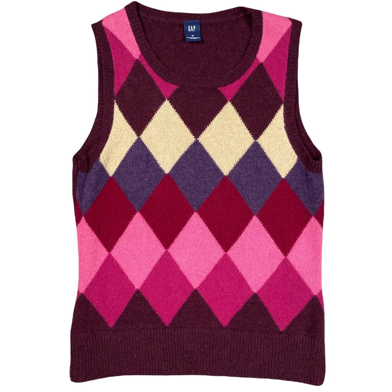 gap argyle sweater vest