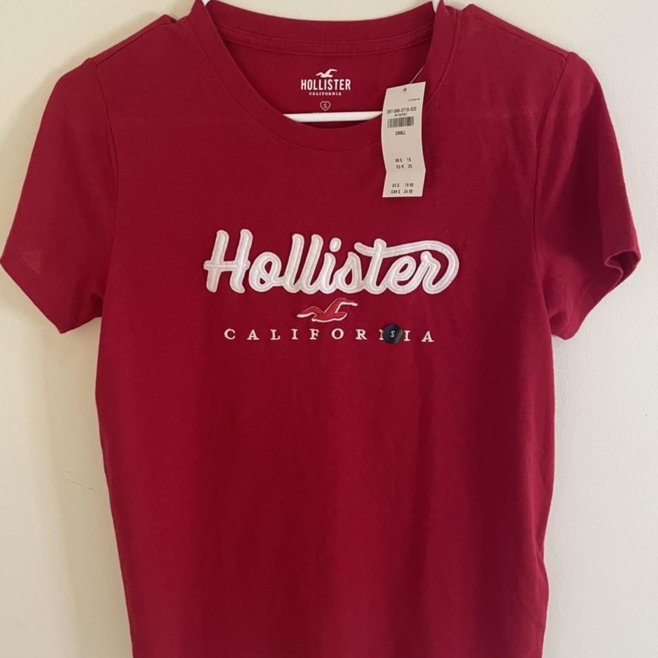 a brand new hollister t-shirt. Never even worn! - Depop