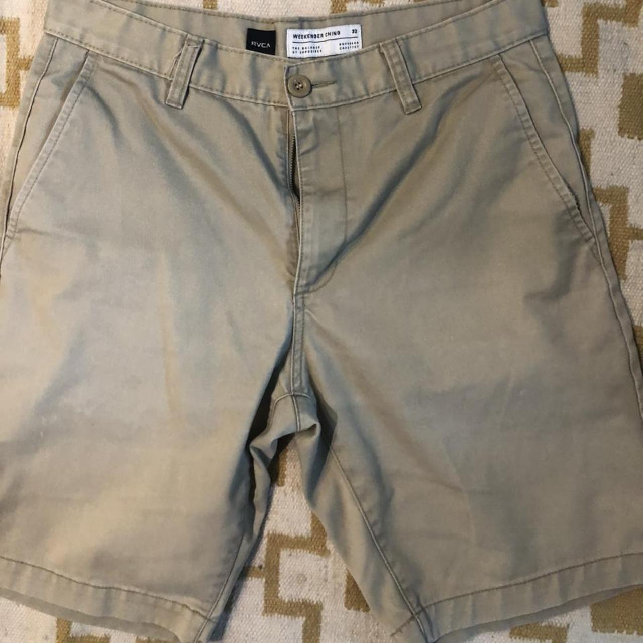 RVCA Men's Tan Shorts | Depop