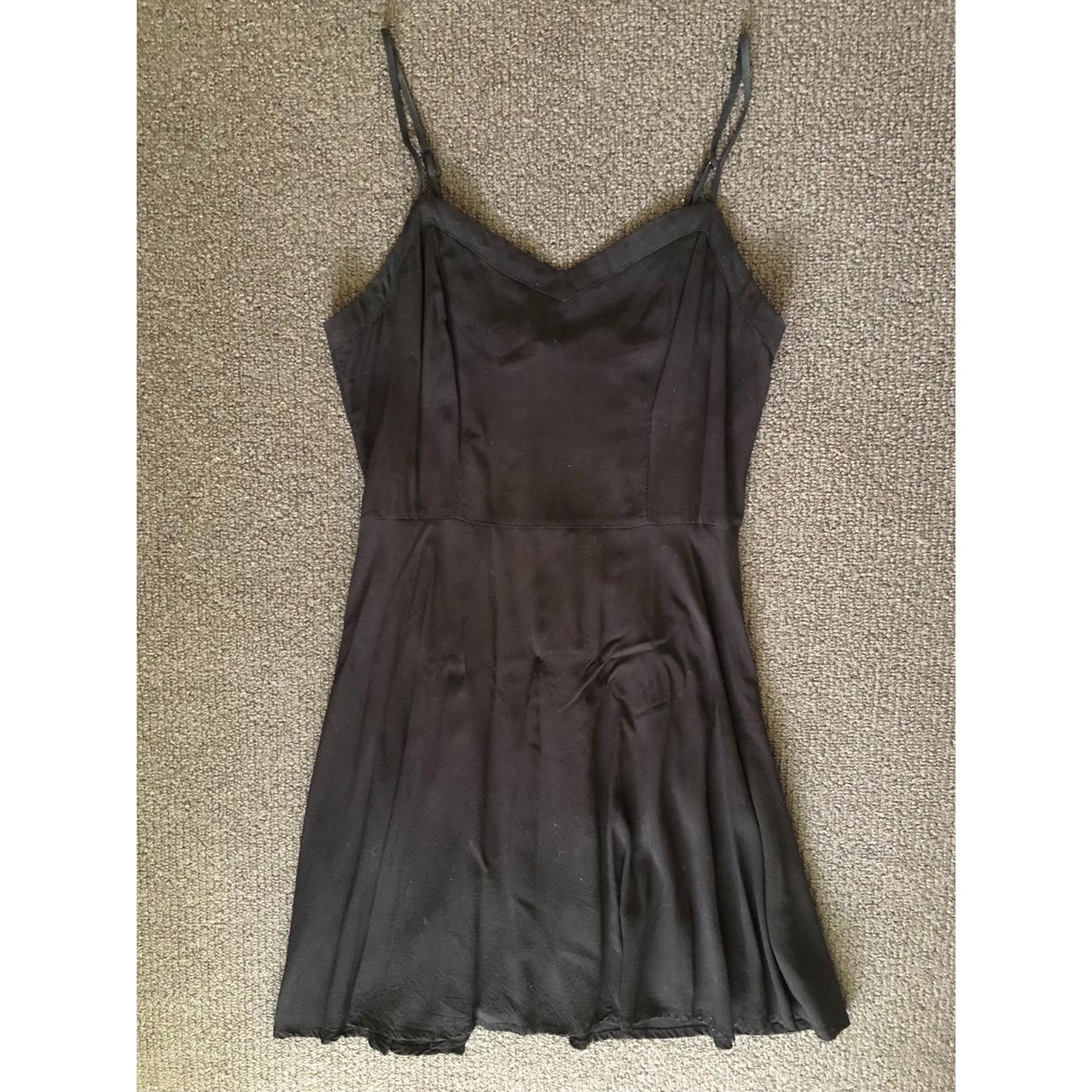 Cute black mini dress from Cotton On. Size XS with... - Depop