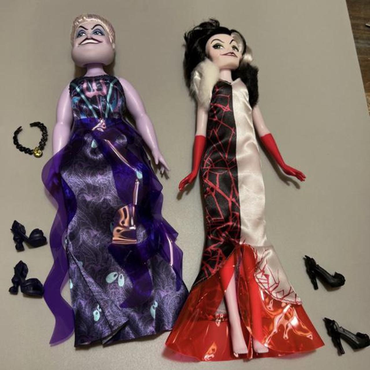 大人気新品 Villains Disney ディズニープリンセス Black Villa Disney Pack 4 Doll Fashion Collection Brights And 人形 着せ替え Moxleyelectronics Com