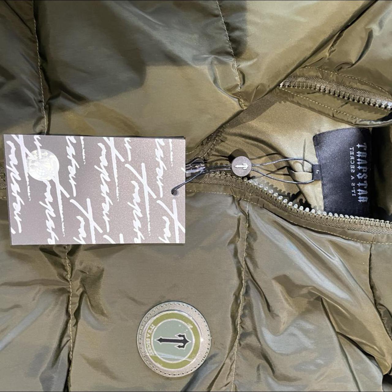 Trapstar irongate jacket Olive size large Brand... Depop