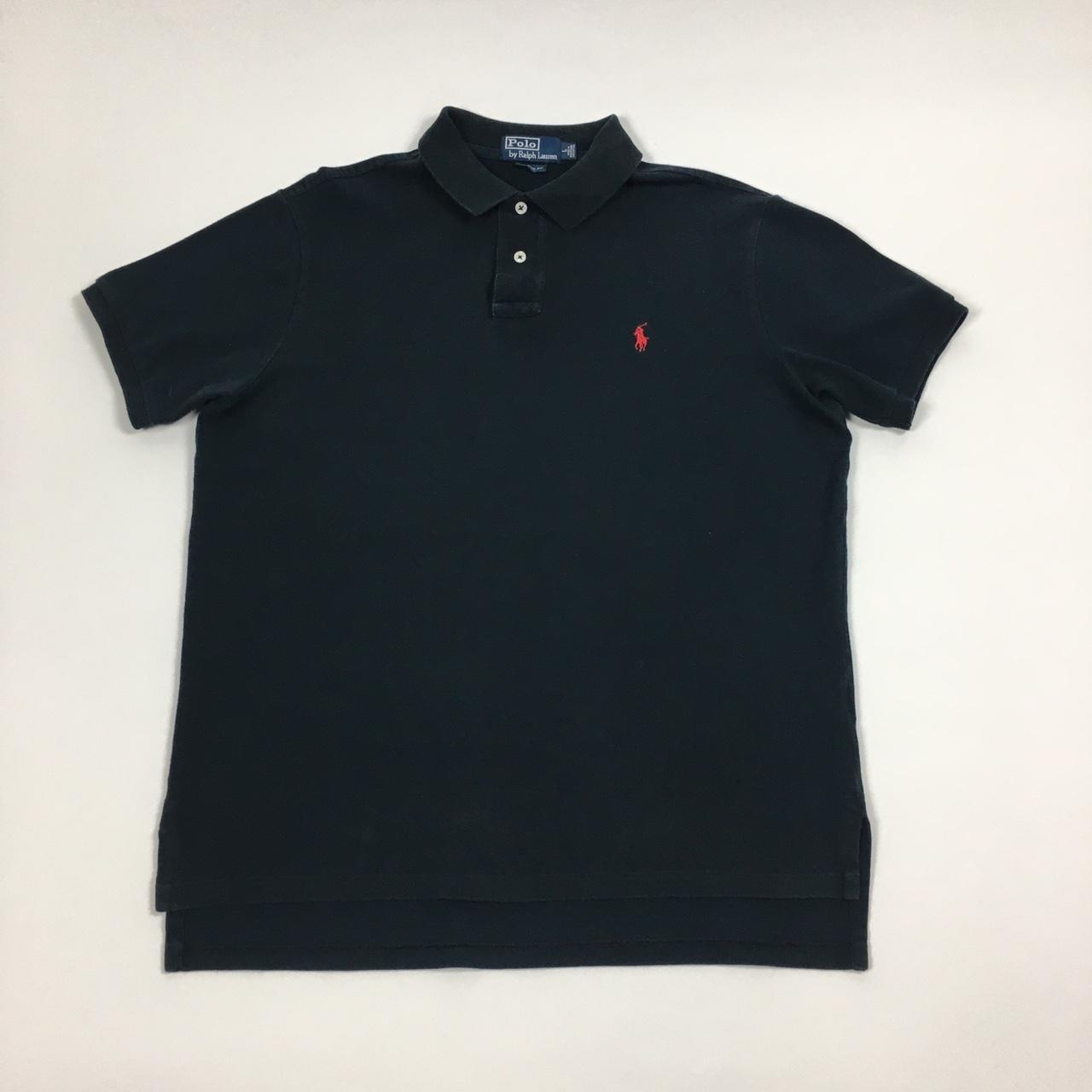 Polo Ralph Lauren Men's Black and Red Polo-shirts