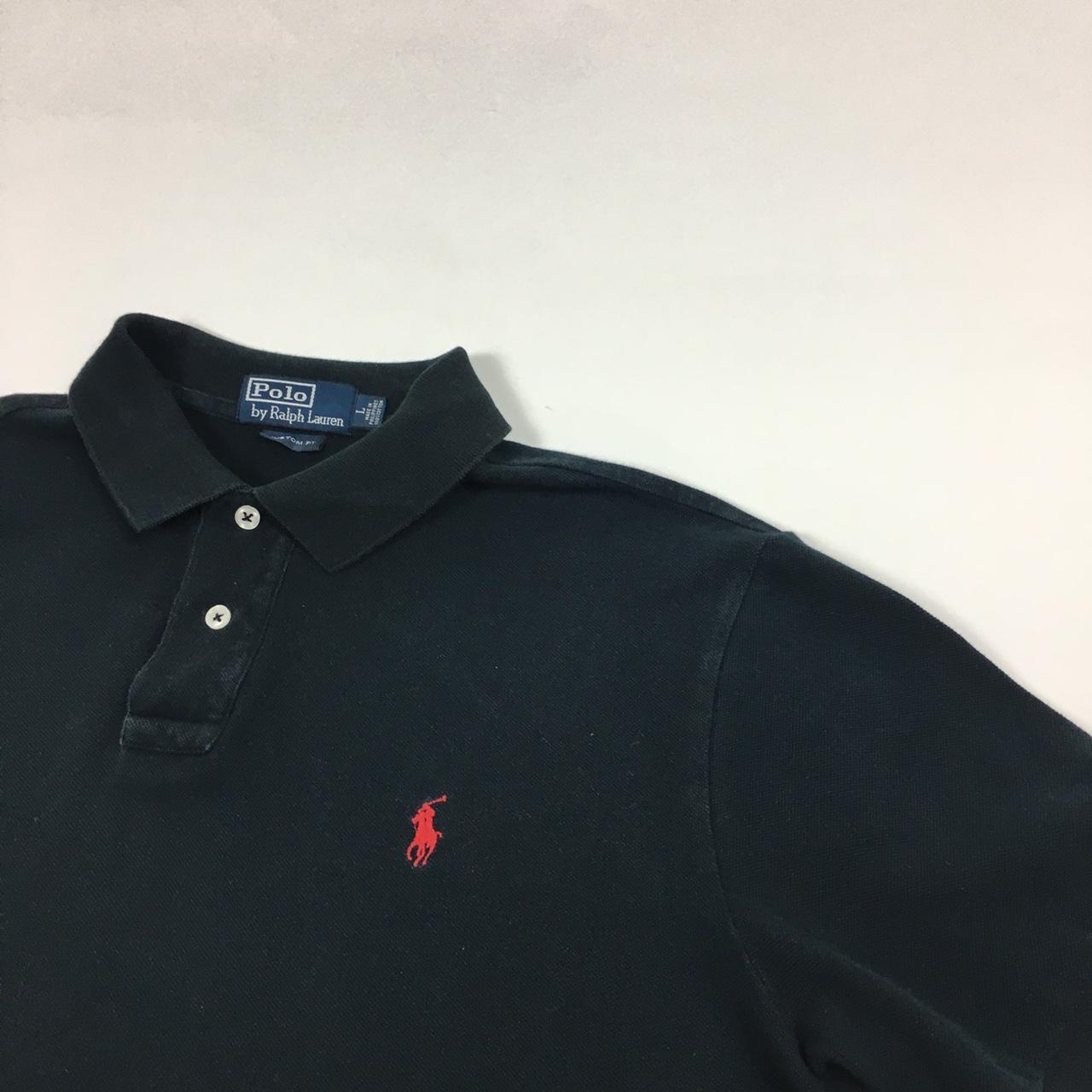 Polo Ralph Lauren Men's Black and Red Polo-shirts (3)