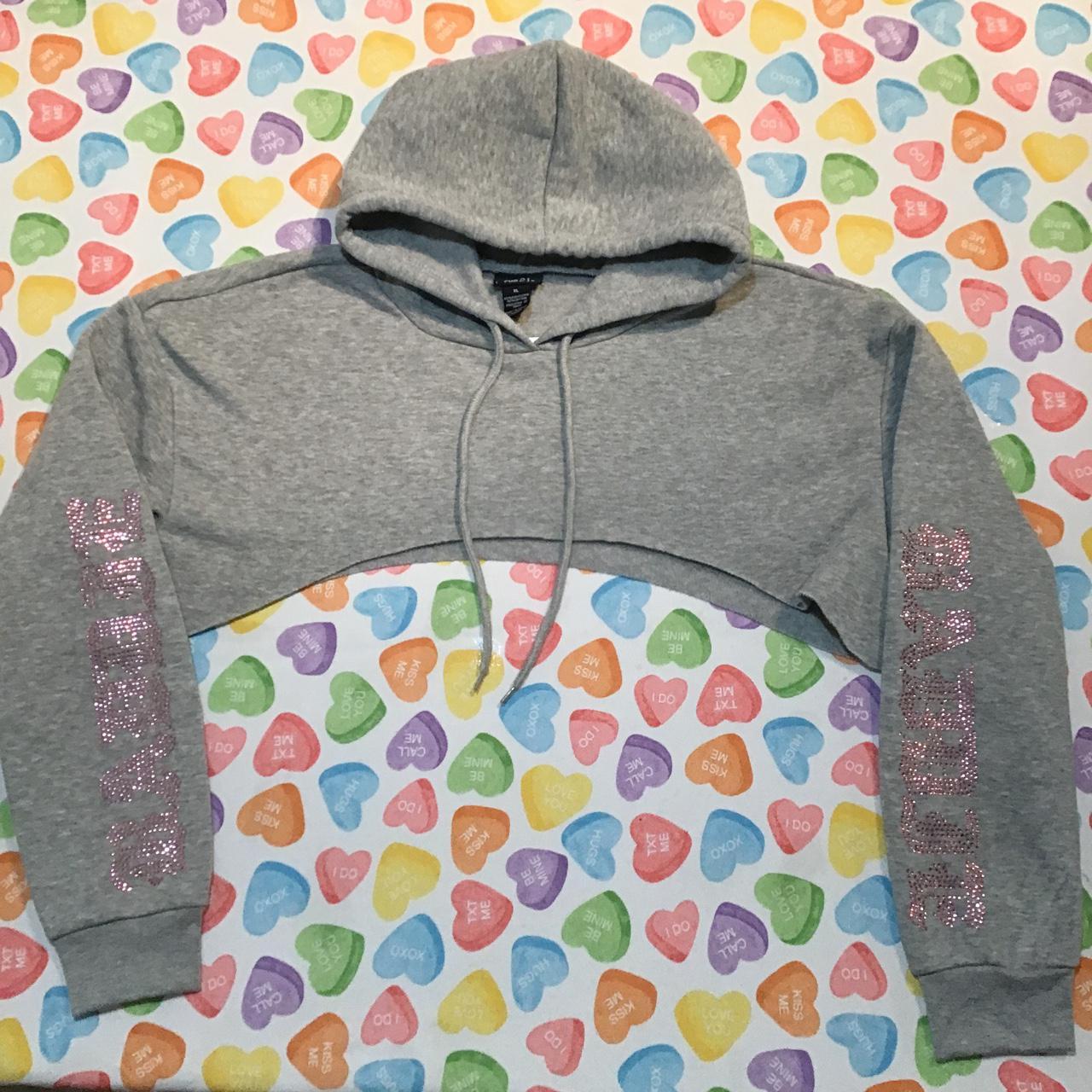 Rue 21 store cropped hoodie