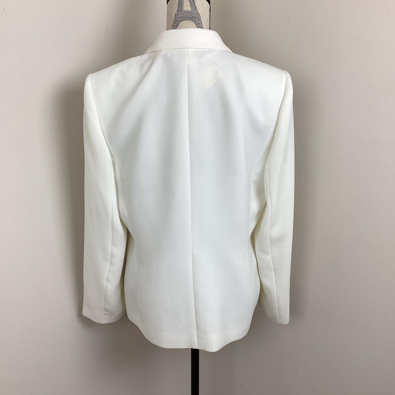 Women's Cream Tailored-jackets | Depop