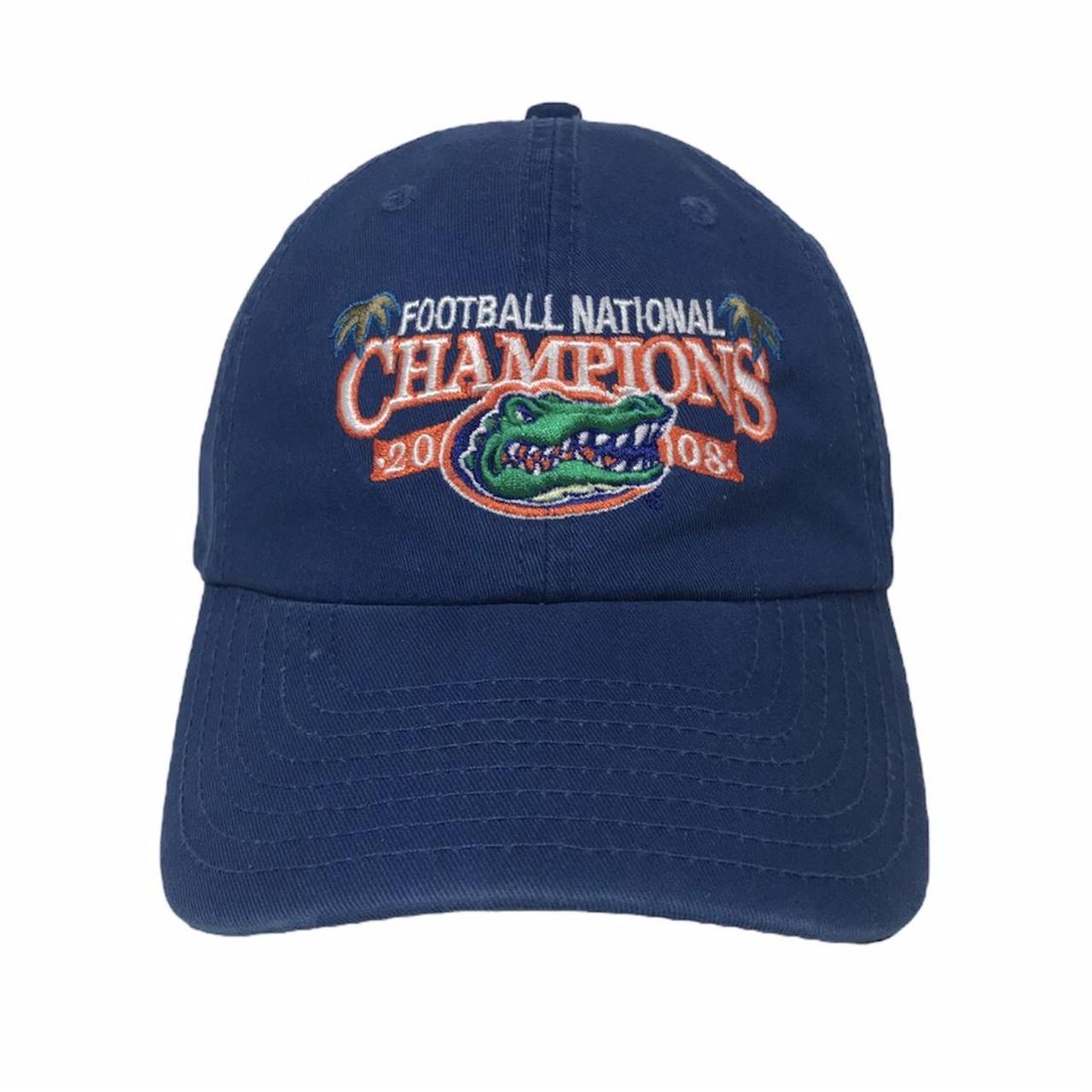 FLORIDA GATORS Baseball Cap Hat. FOOTBALL. Blue/orange. Adjustable