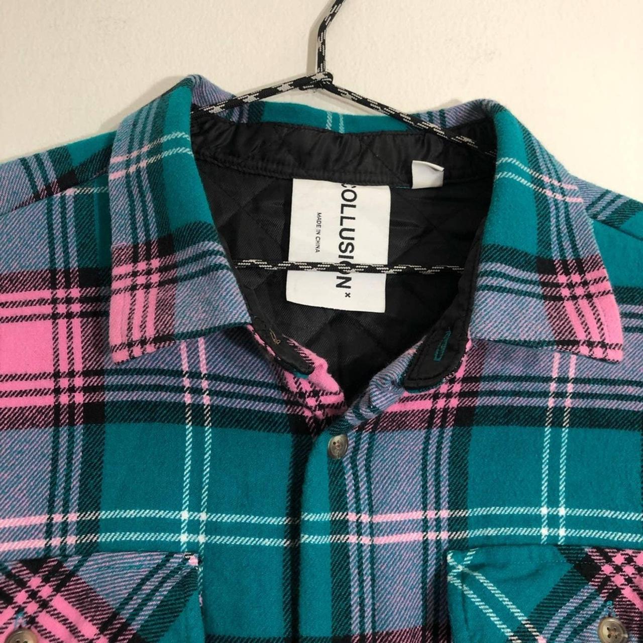 collusion flannel jacket