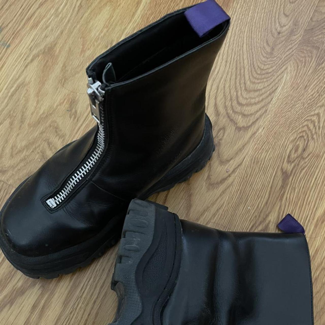Eytys Raven Boots, black, size 36 in good condition, - Depop
